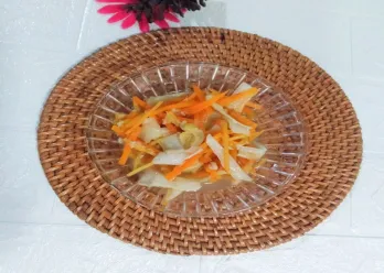 Tumis Sawi Putih Wortel