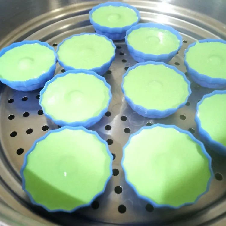 Step 5 Bolu Kukus Semangka