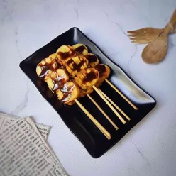 Sate Pisang Kulit Pangsit