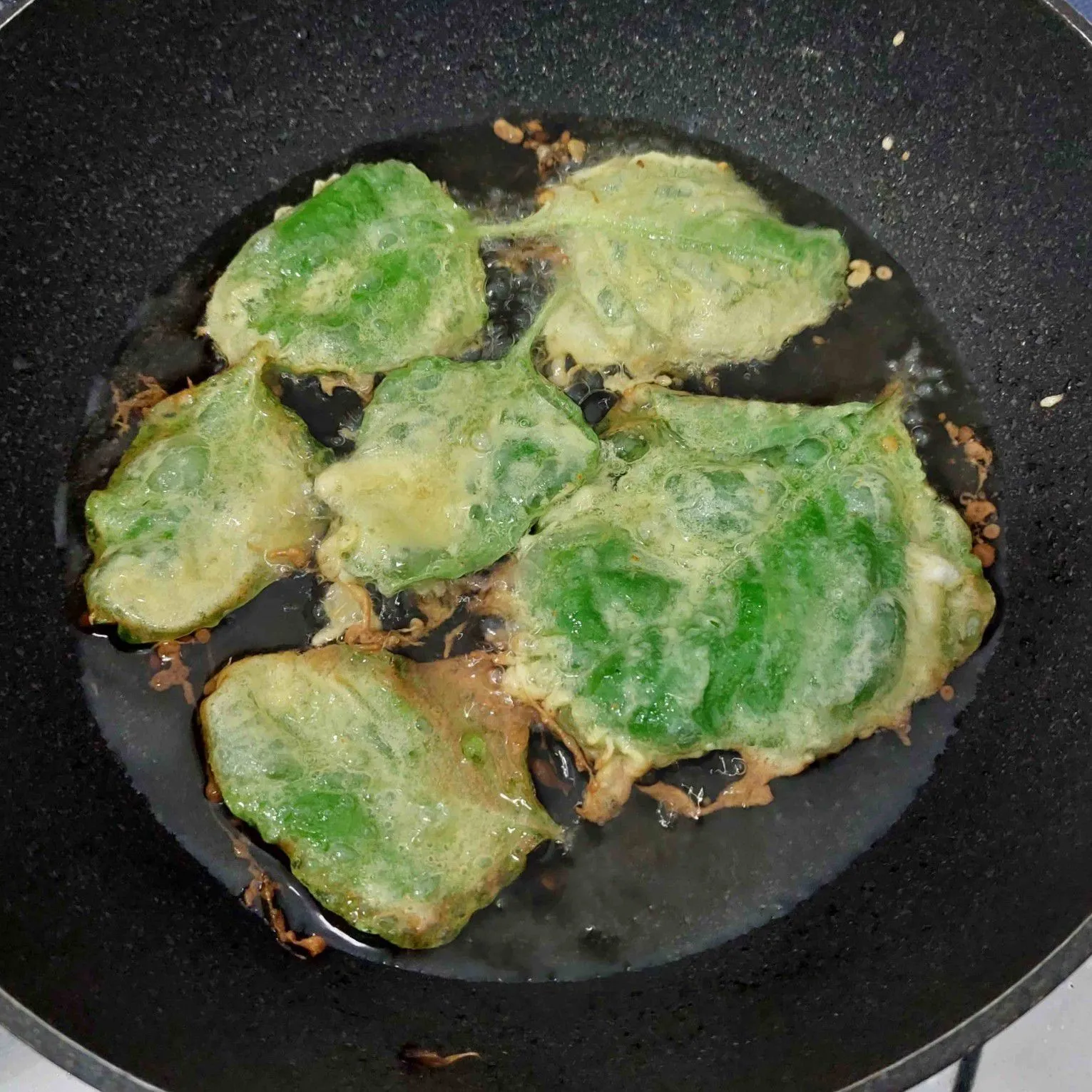 Step 5 Kripik Bayam Yummy