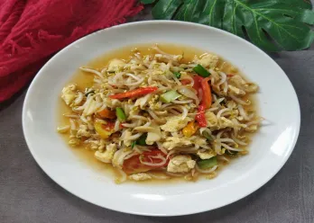 Tumis Toge Telur