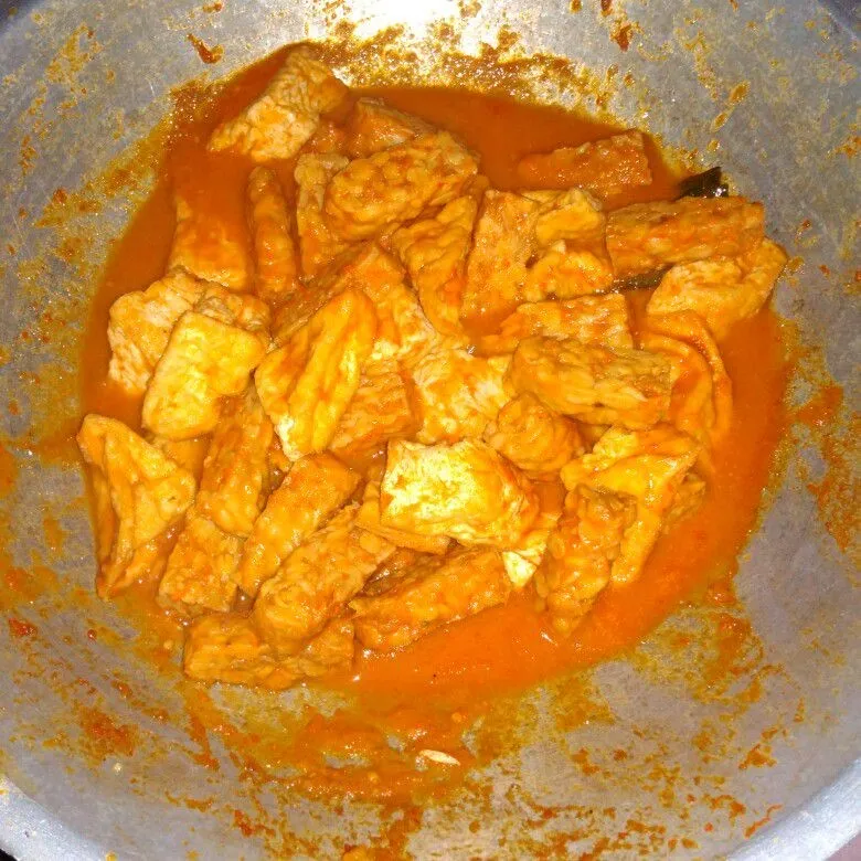 Step 5 Tahu Tempe Bumbu Bali