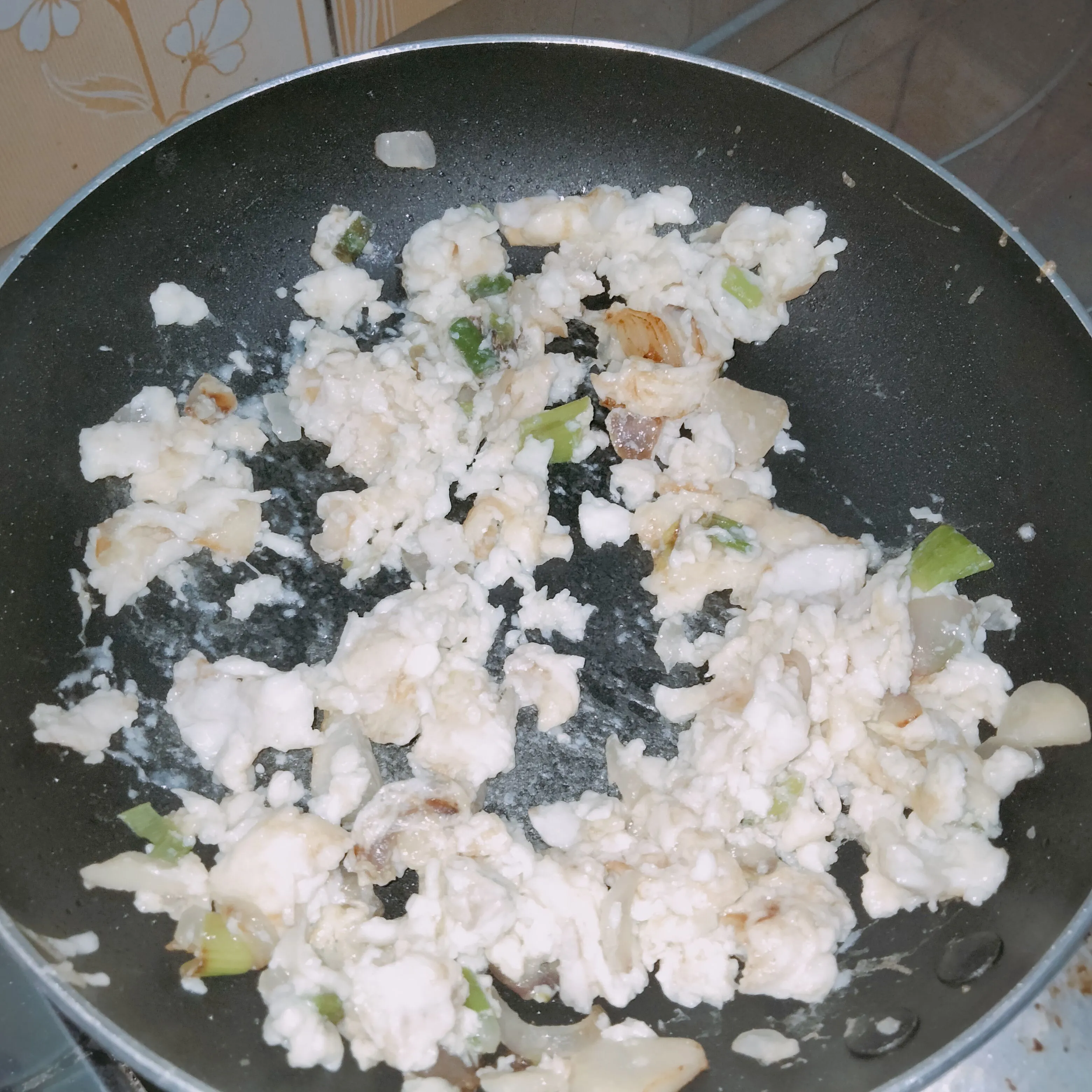 Step 4 Tumis Kol Ungu Telur