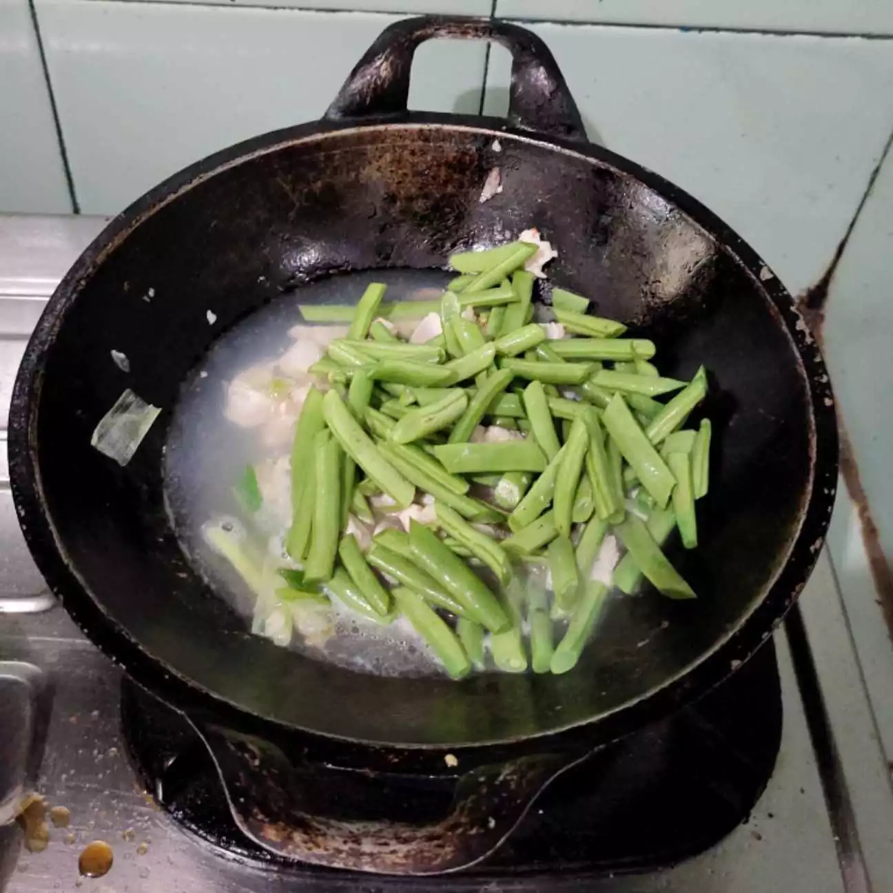 Step 3 Tumis Ayam Buncis Manis