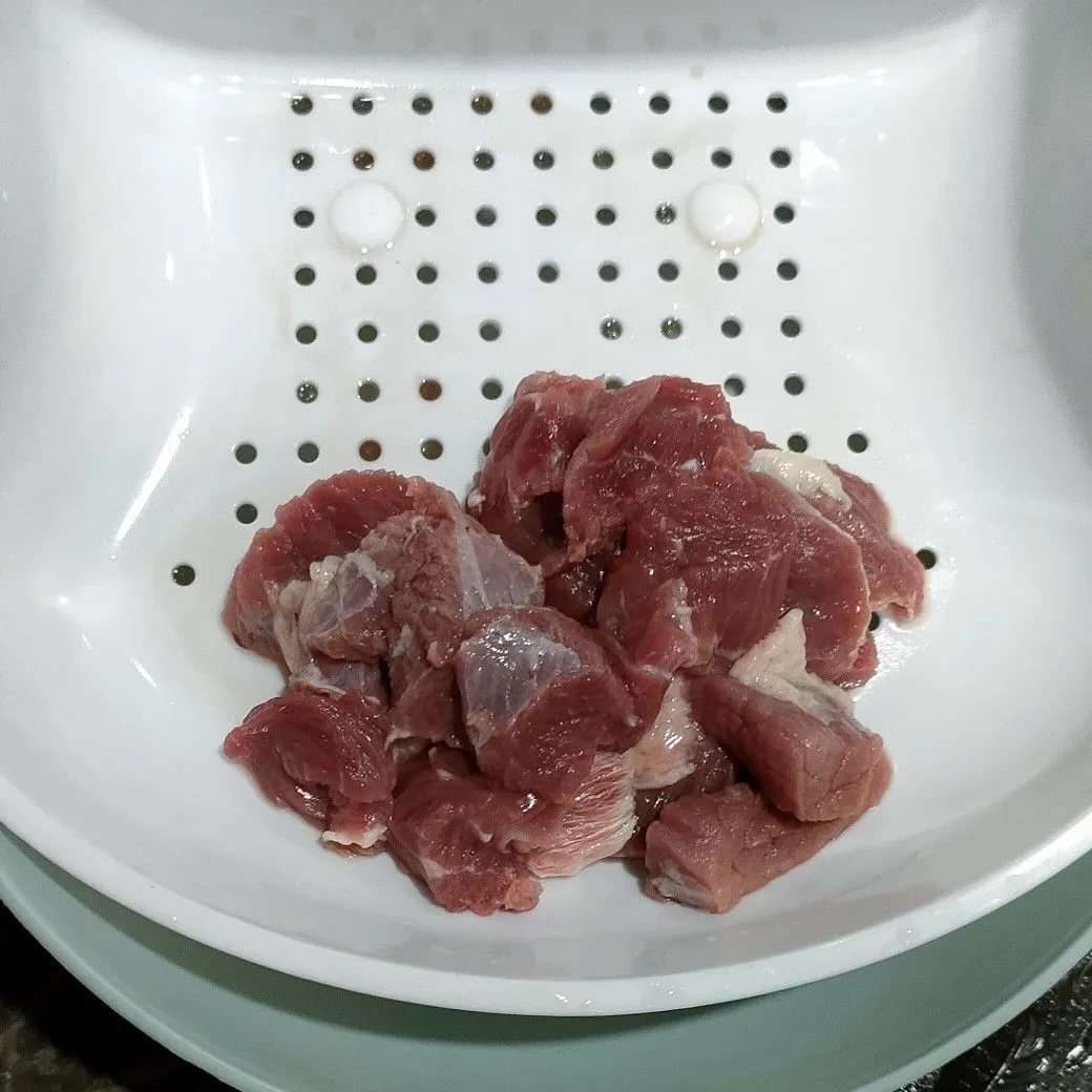Step 1 Sambal Goreng Nanas