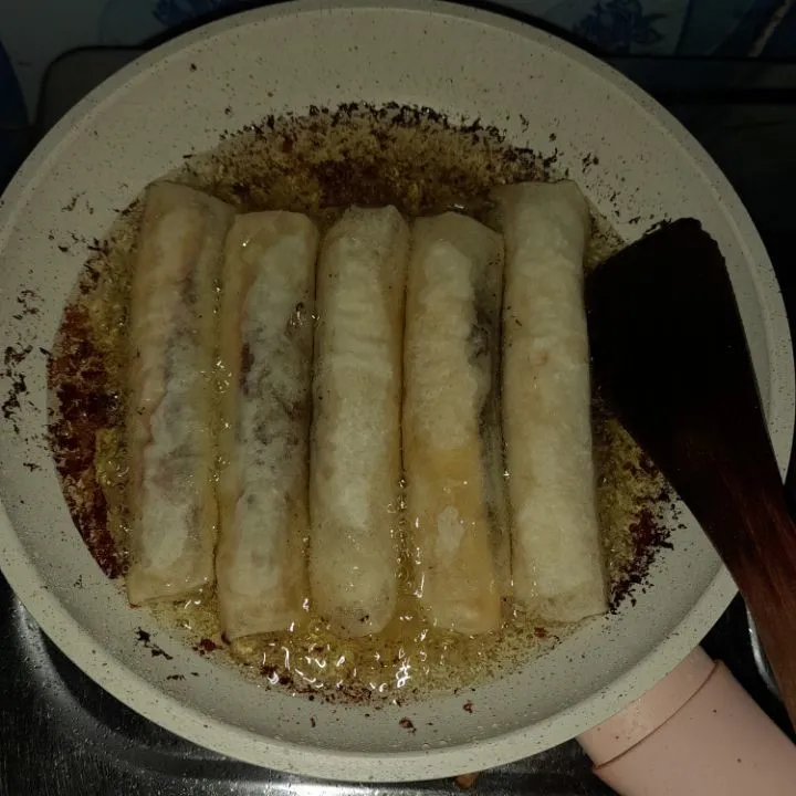 Step 5 Banana Choco Roll