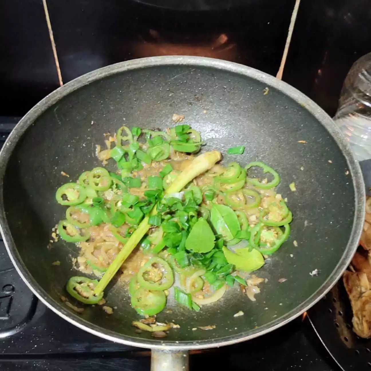 Step 4 Ikan Tawes Asin Cabe Gendot