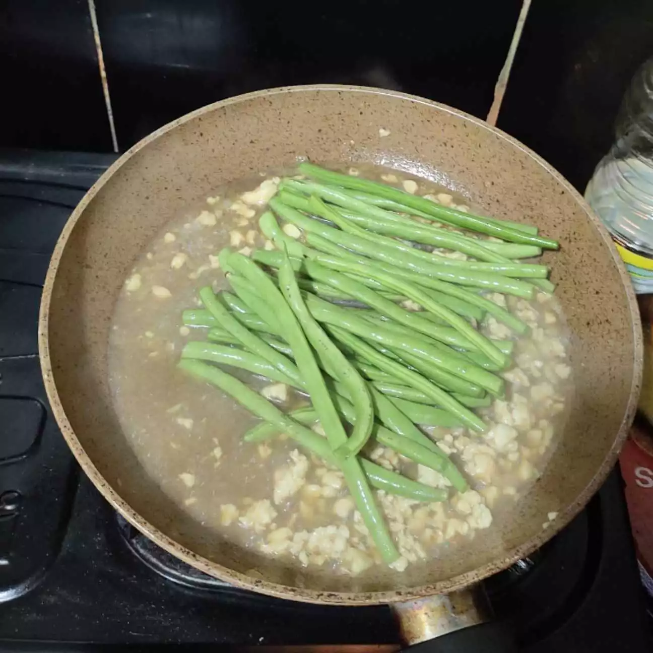 Step 3 Tumis Buncis Daging Cincang
