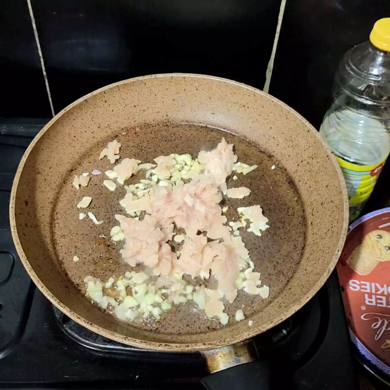 Step 2 Tumis Buncis Daging Cincang