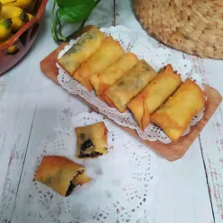 Pisang Coklat Kulit Pangsit