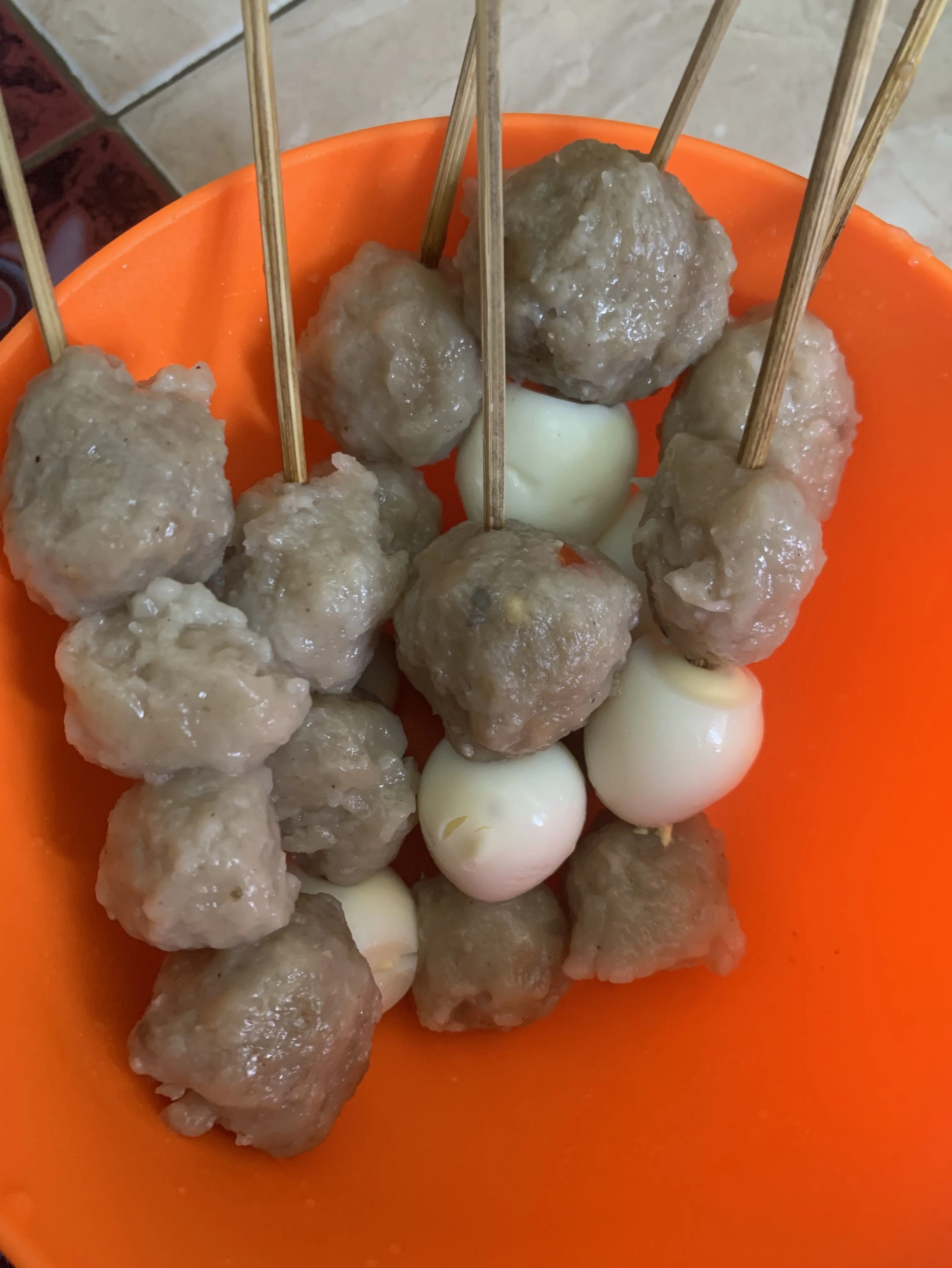 Step 1 Pentol Barbeque