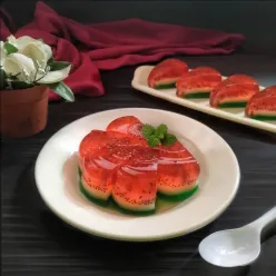 Chia Watermelon Pudding