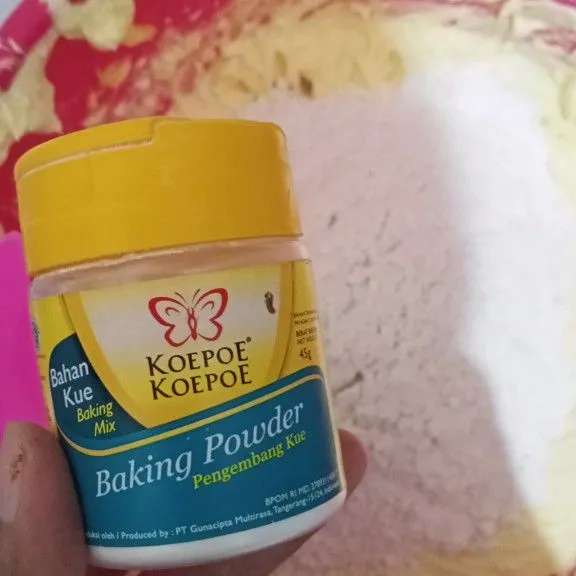 Tambahkan baking powder