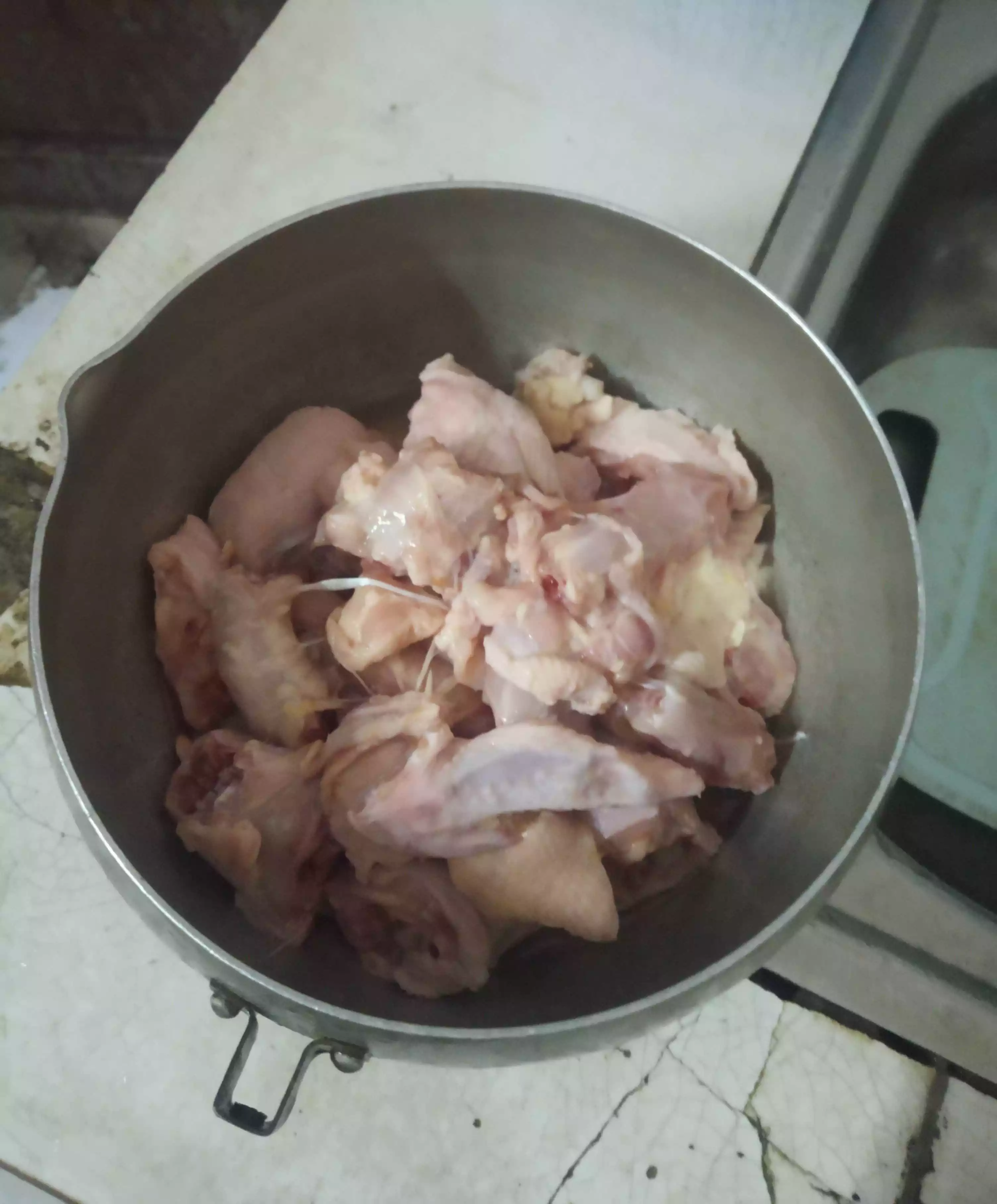 Step 1 Soto Ayam Bening