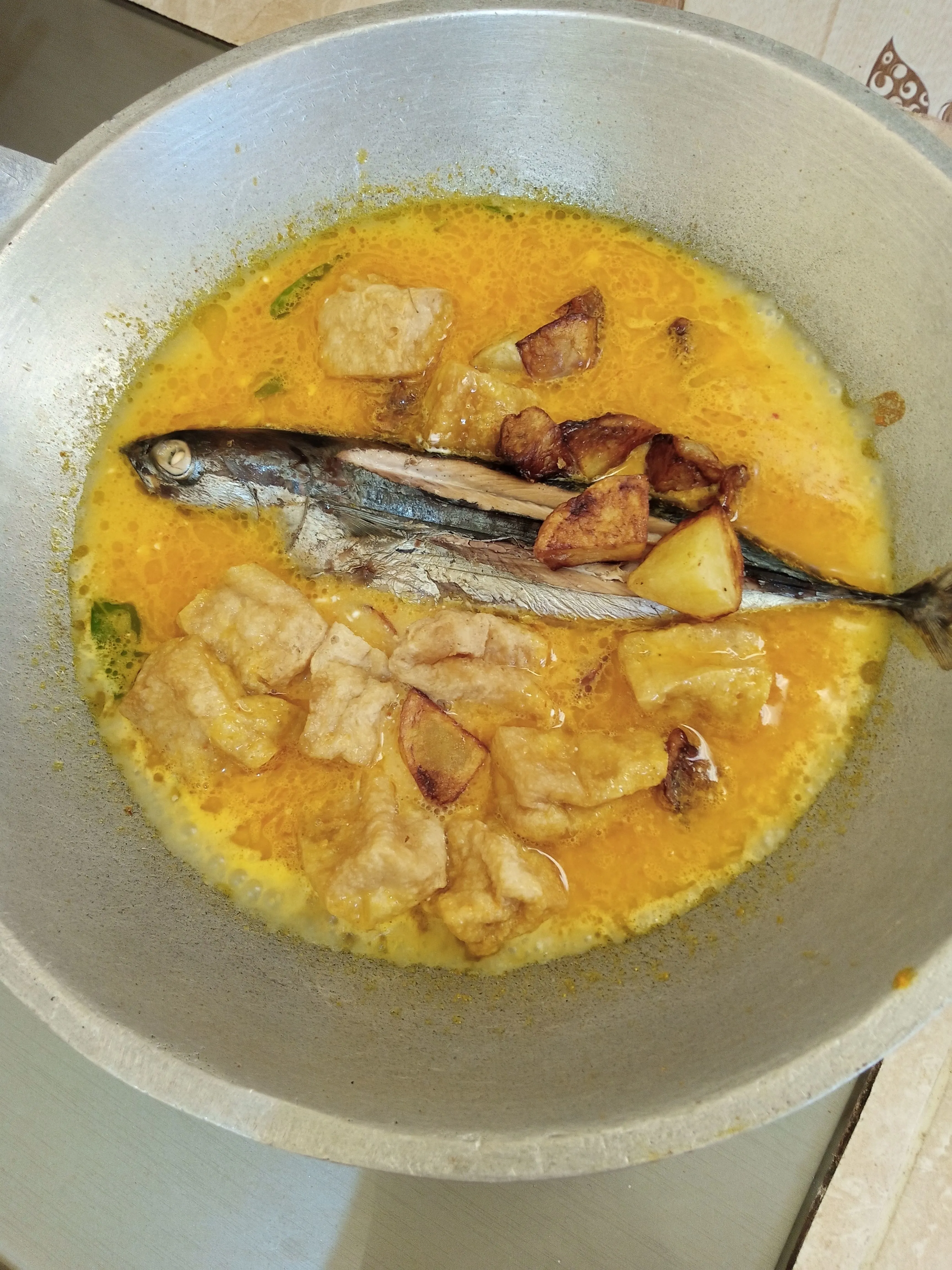 Step 5 Kotokan Pedas Ikan Tuna Asap