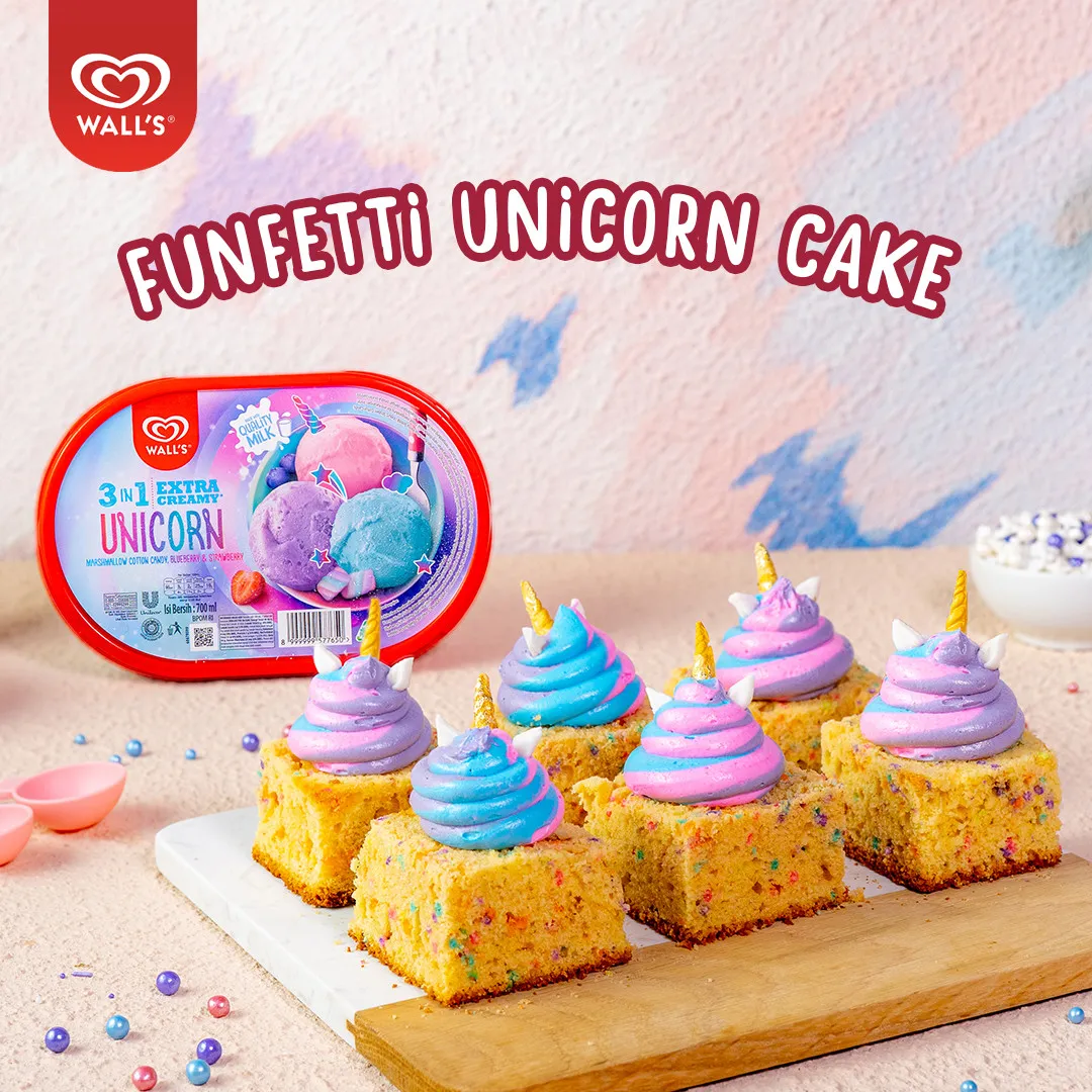 Funfetti Unicorn Cake