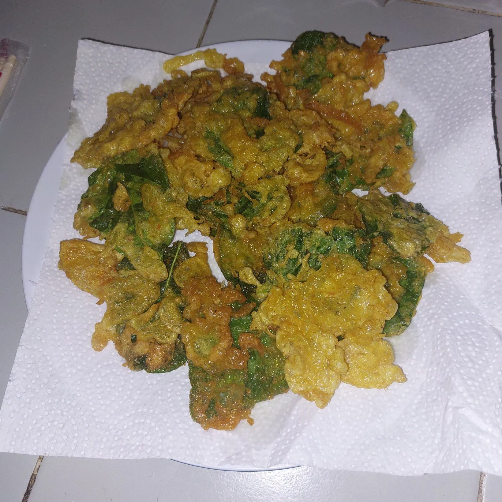 Step 9 Bayam Renyah Pedas