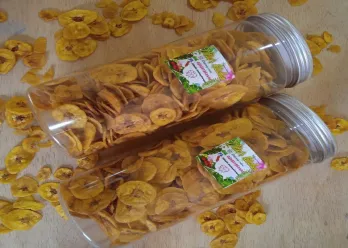 Keripik Pisang Tanpa Kapur Sirih
