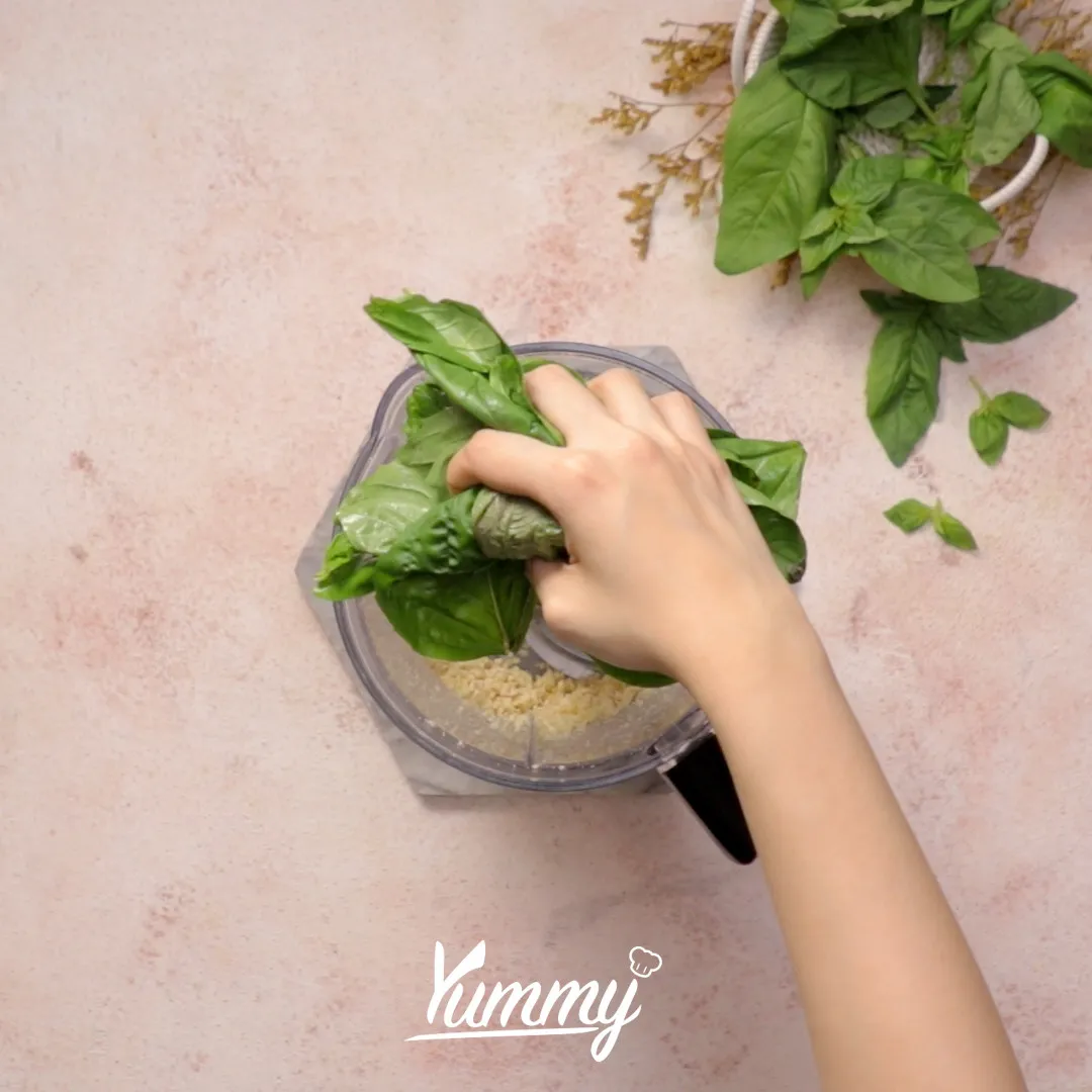 Step 2 Pesto Basil