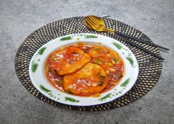 Telur Ceplok Asam Manis #LiburandiRumahAja