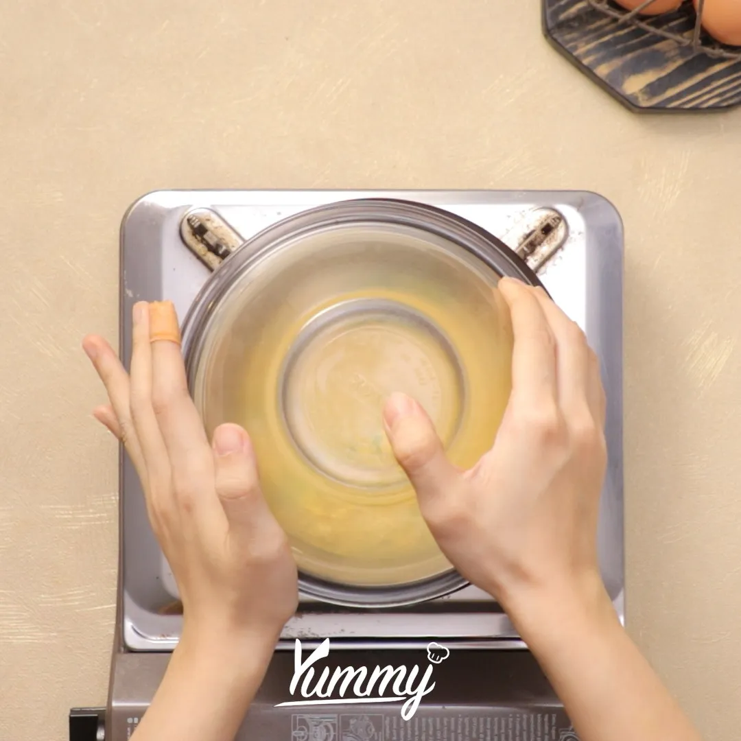 Step 4 Gyeran-Jjim (Telur Kukus ala Korea)