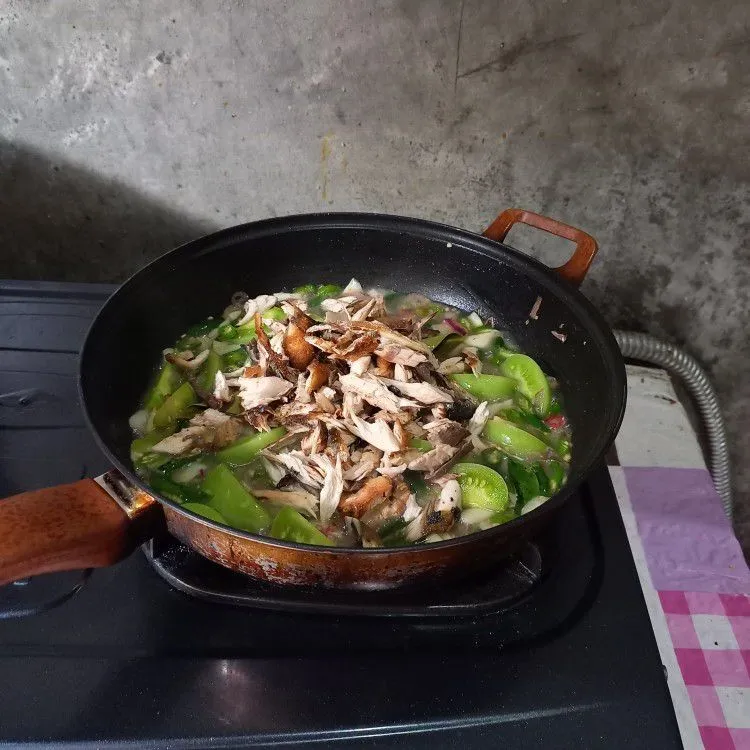Step 5 Tongkol Suir Cabai Ijo