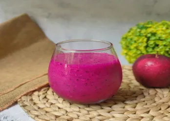 Jus Buah Naga Apel