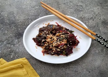 Salad Bayam Saus Wijen