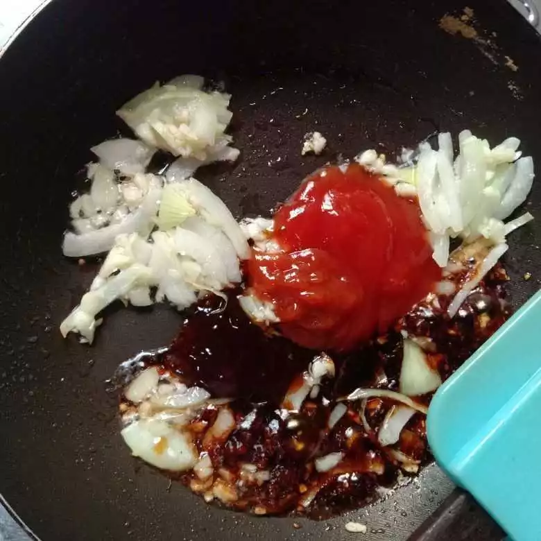 Step 4 Telur Gulung Saus Tiram
