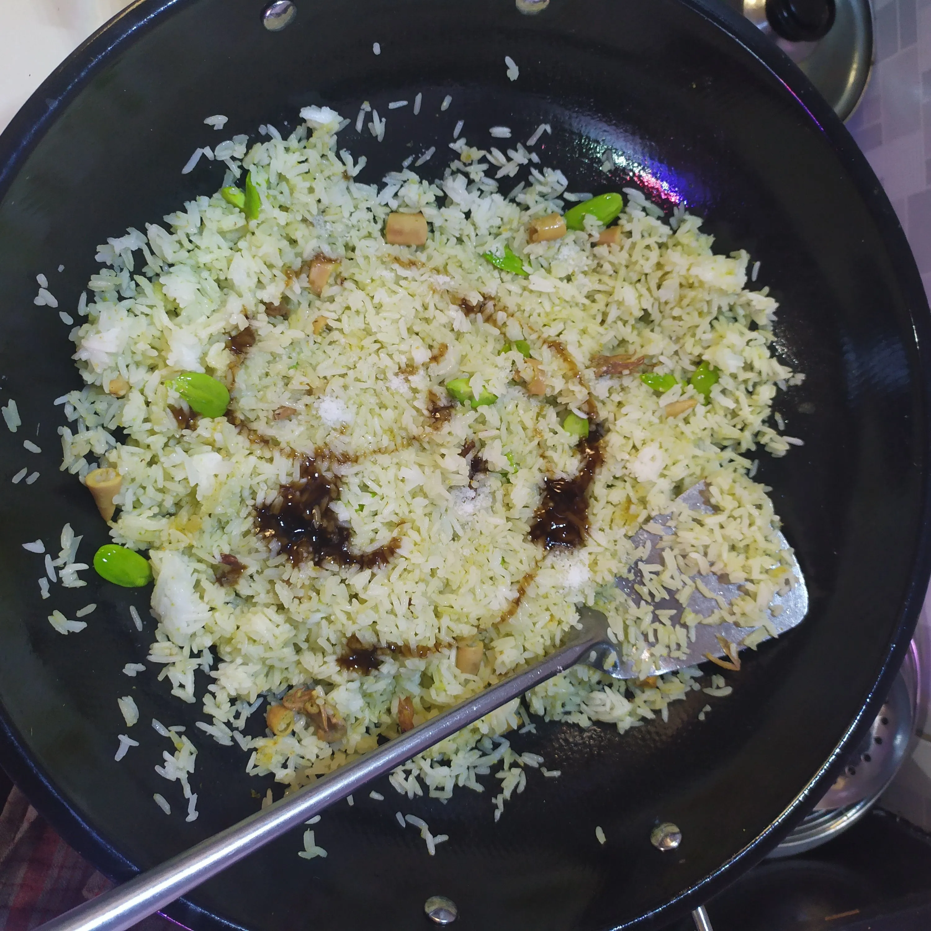 Step 4 Nasi Goreng Petai