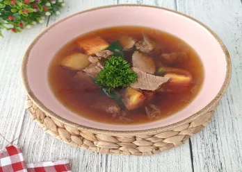 Semur Daging Kuah Bening #JagoMasakMinggu11