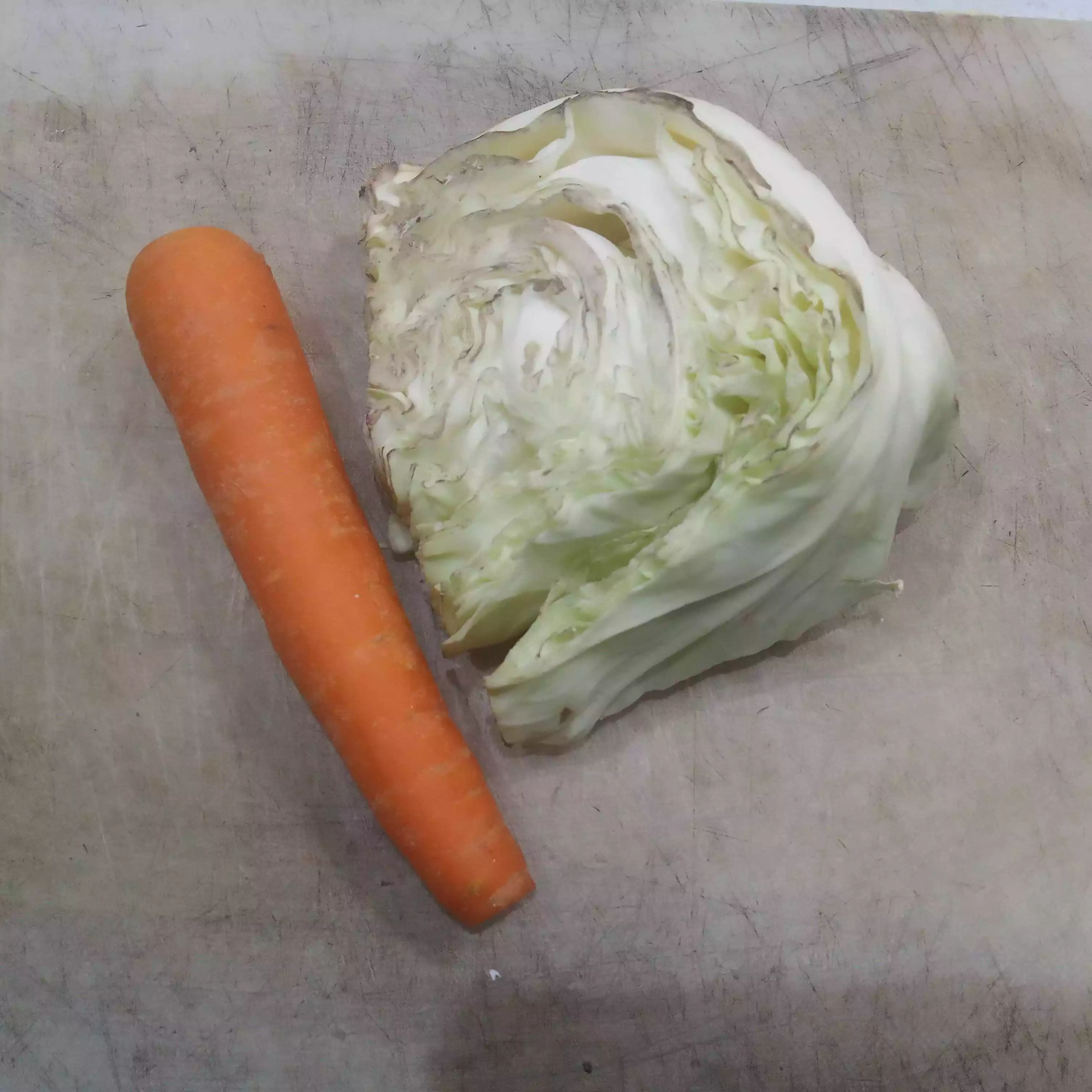 Step 1 Bakwan Sayur
