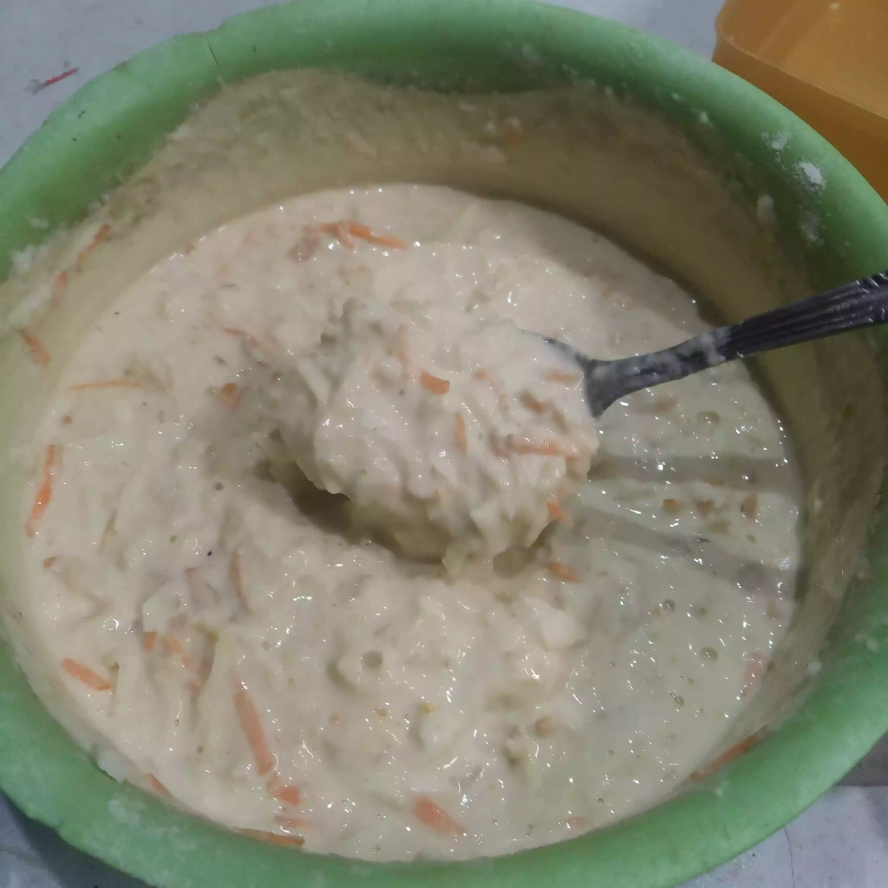 Step 4 Bakwan Sayur