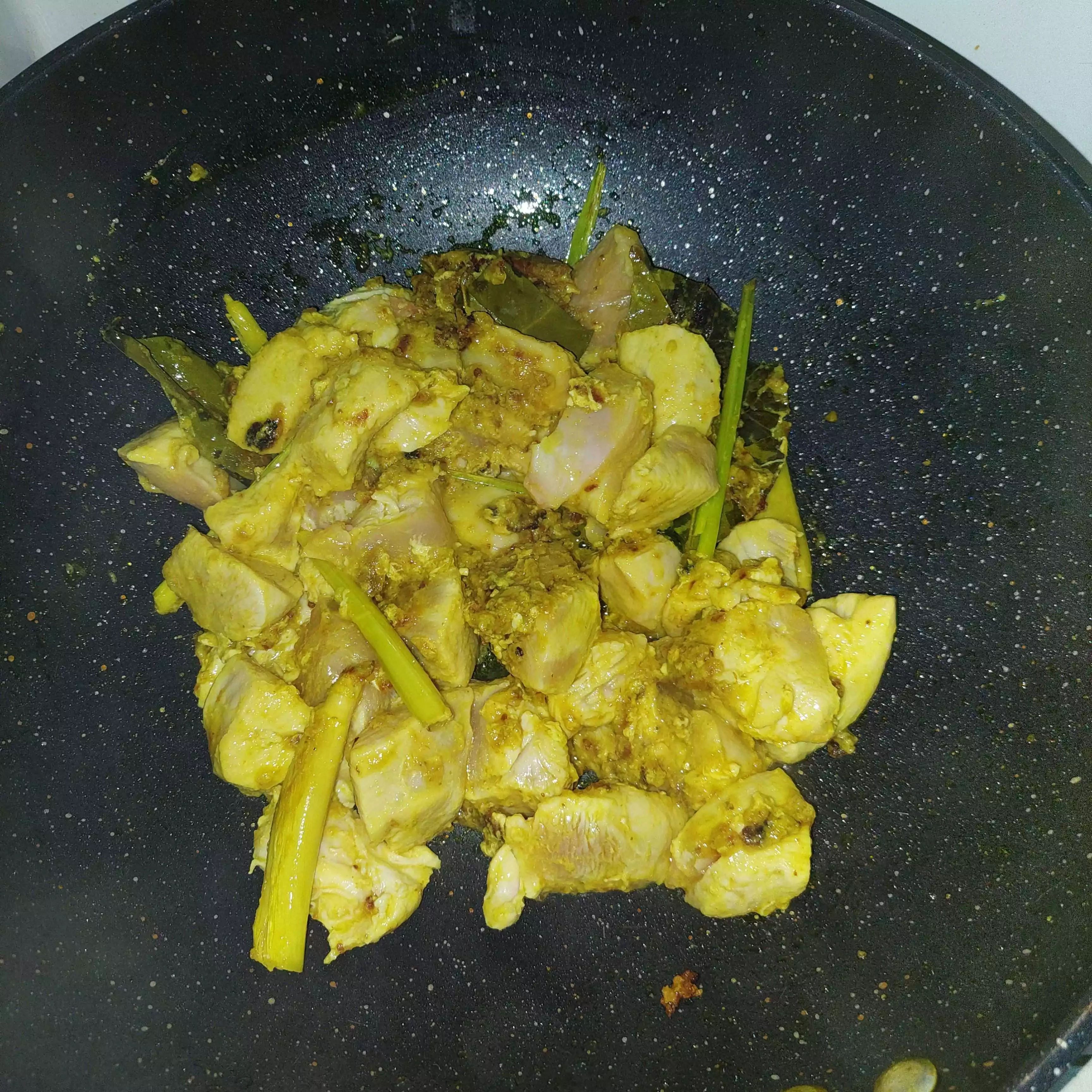 Step 4 Tongseng Ayam Tanpa Santan
