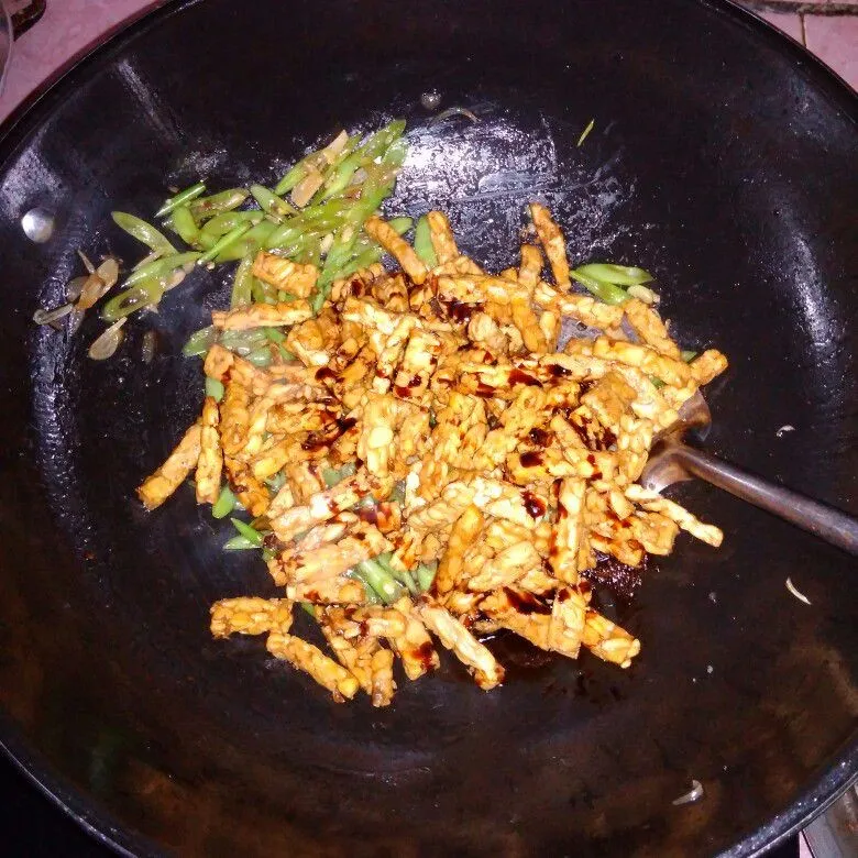 Step 4 Orek Tempe Buncis