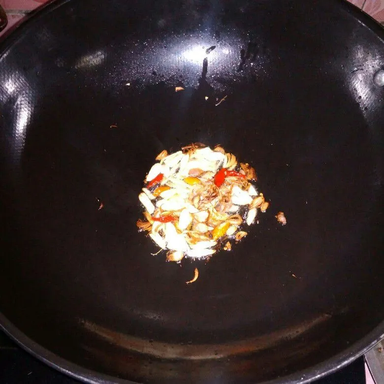 Step 2 Orek Tempe Buncis