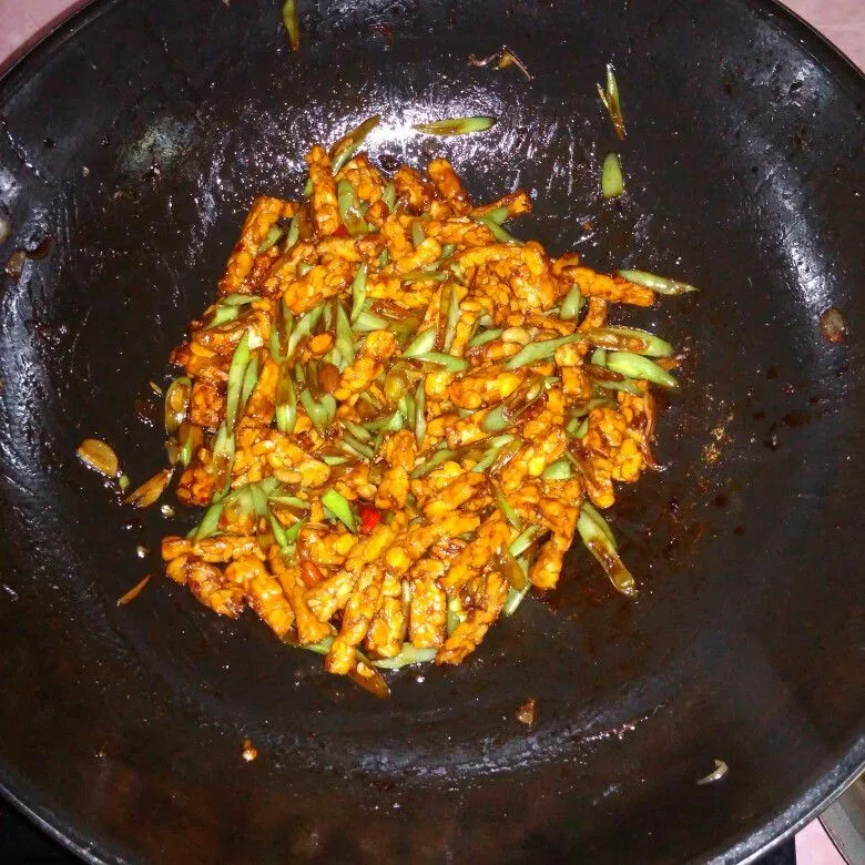 Step 5 Orek Tempe Buncis