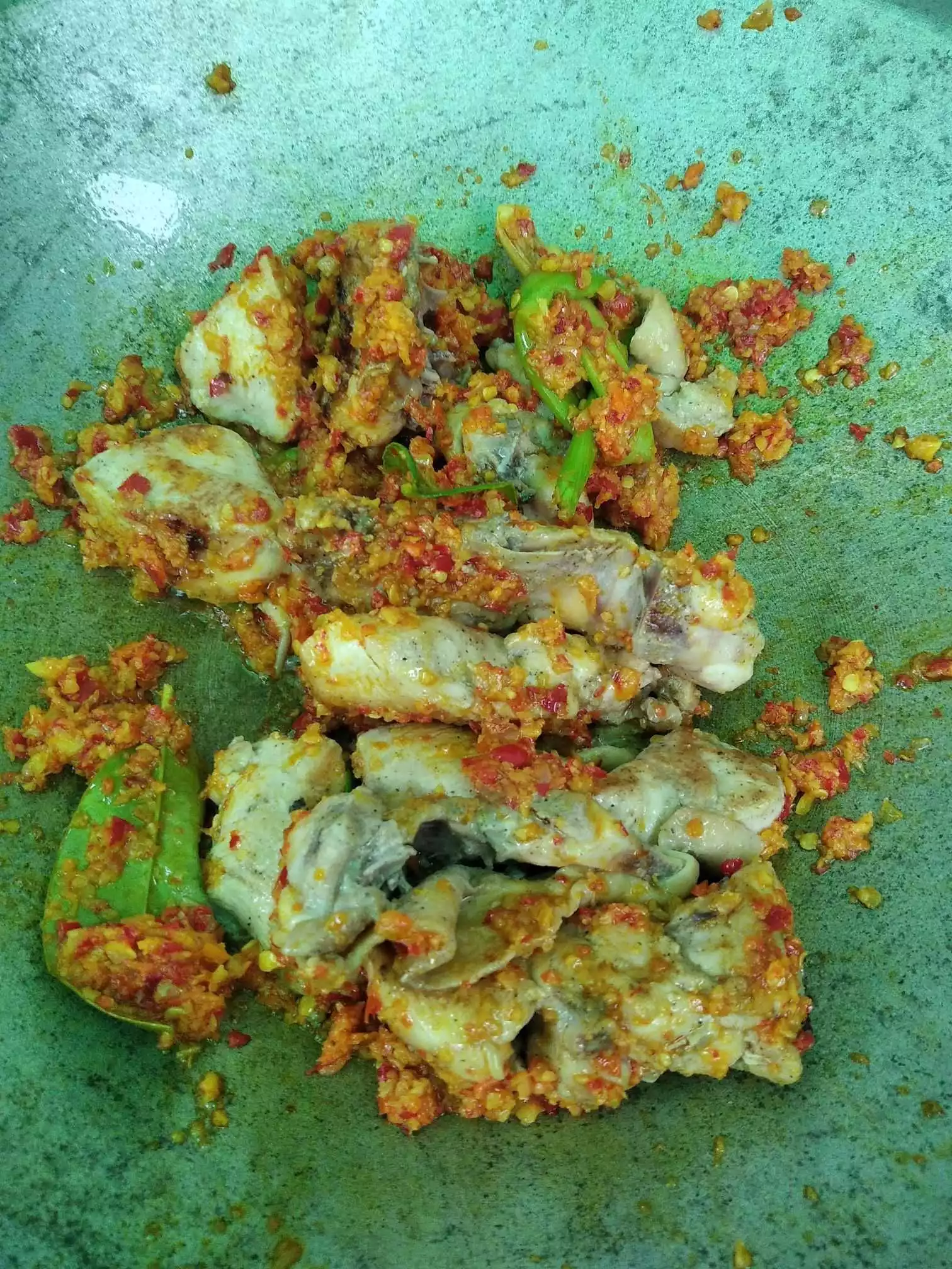 Step 4 Ayam Rica-Rica Kemangi