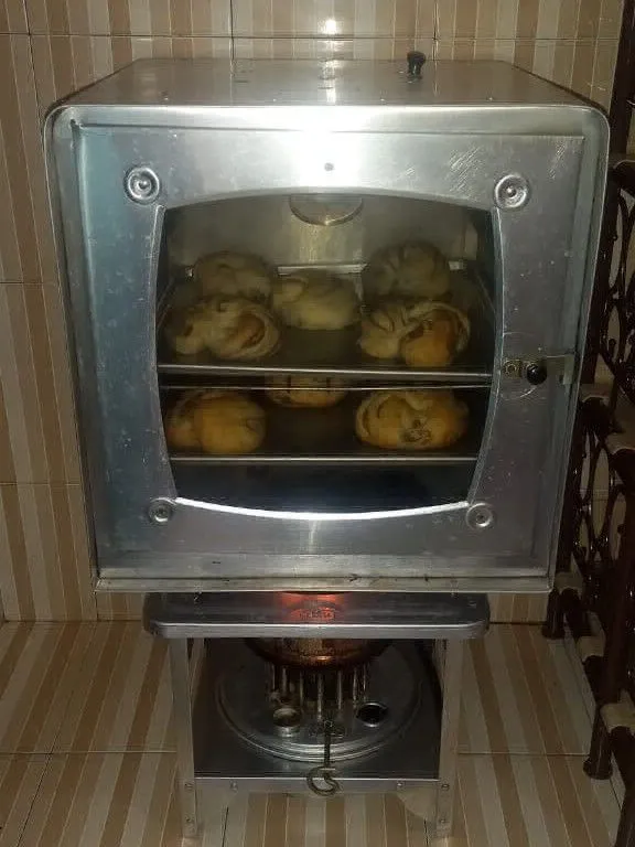 Step 9 Roti Konde Isi Kacang merah