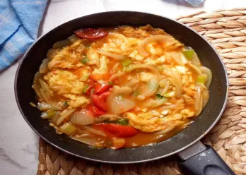Telur Ceplok Asam Manis