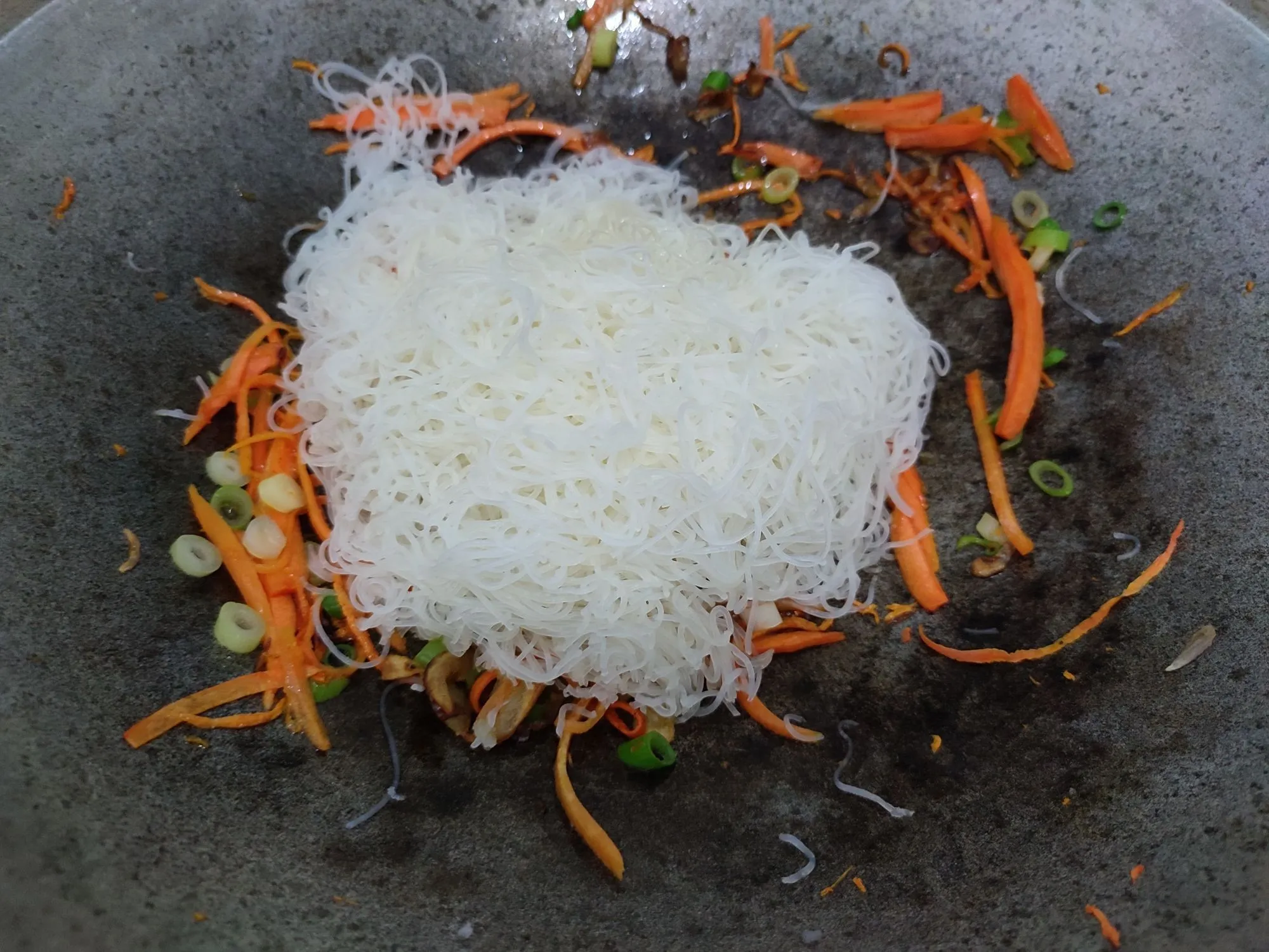 Step 5 Bihun Goreng Kuah Cabe