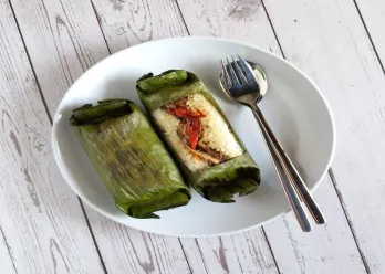 Nasi Bakar Ikan Peda