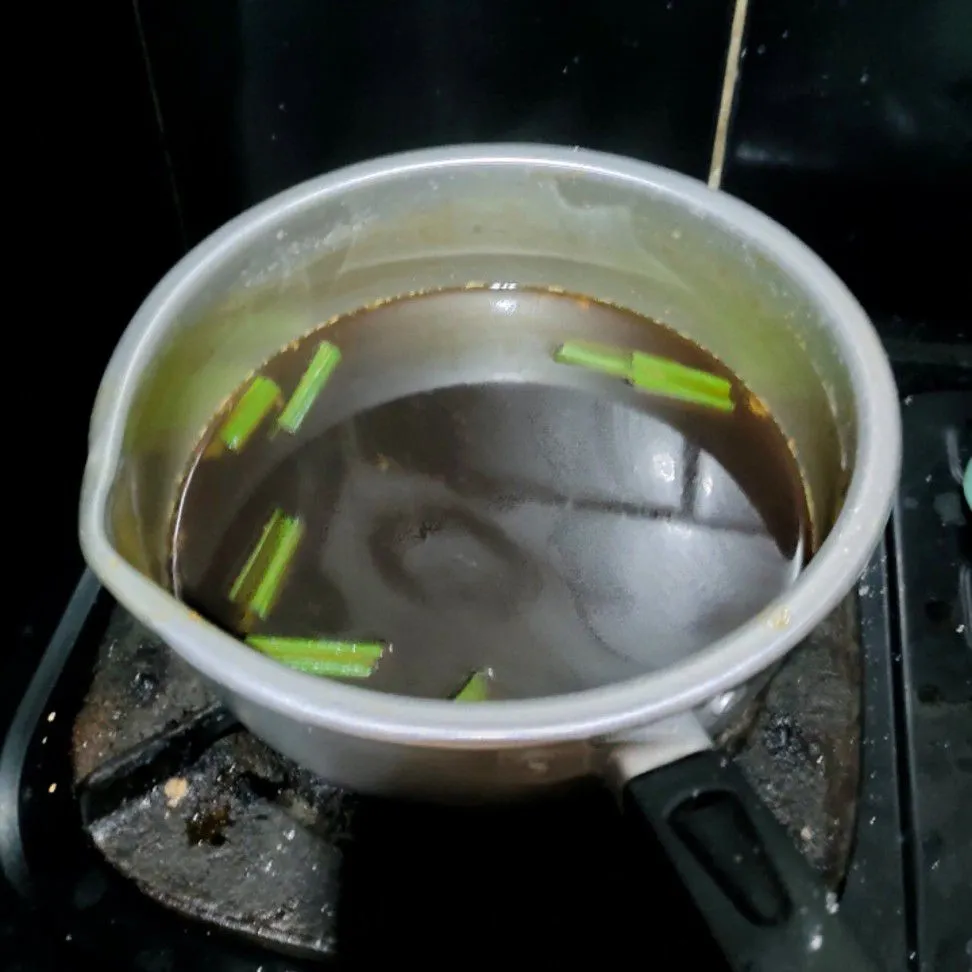 Step 2 Biji Salak dengan Bubur Sumsum Pandan