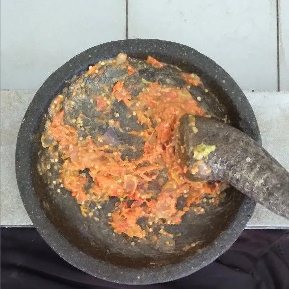 Step 3 Sambal Teri Asin