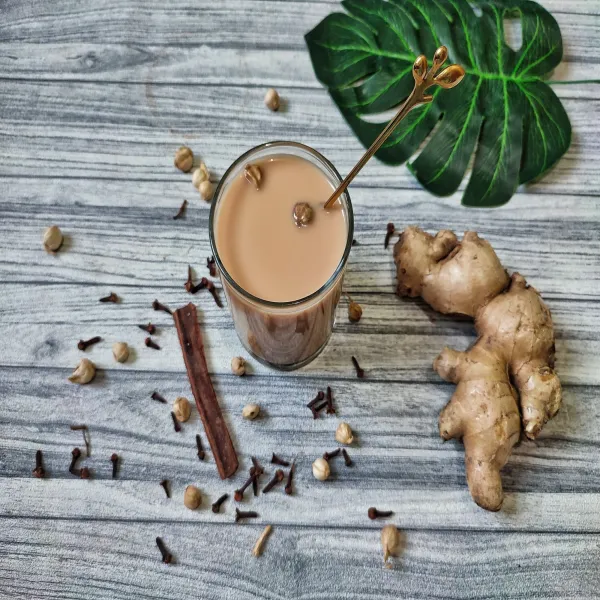 Aduk rata sebelum diminum, sajikan hangat.