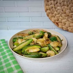 Tumis Terong Udang