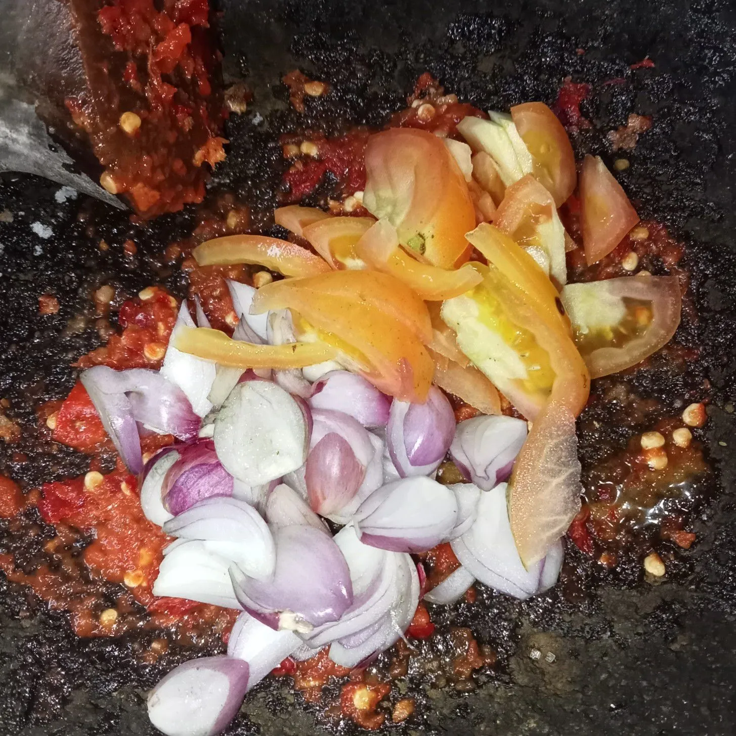 Step 4 Ikan Nila Goreng Sambal Banjur