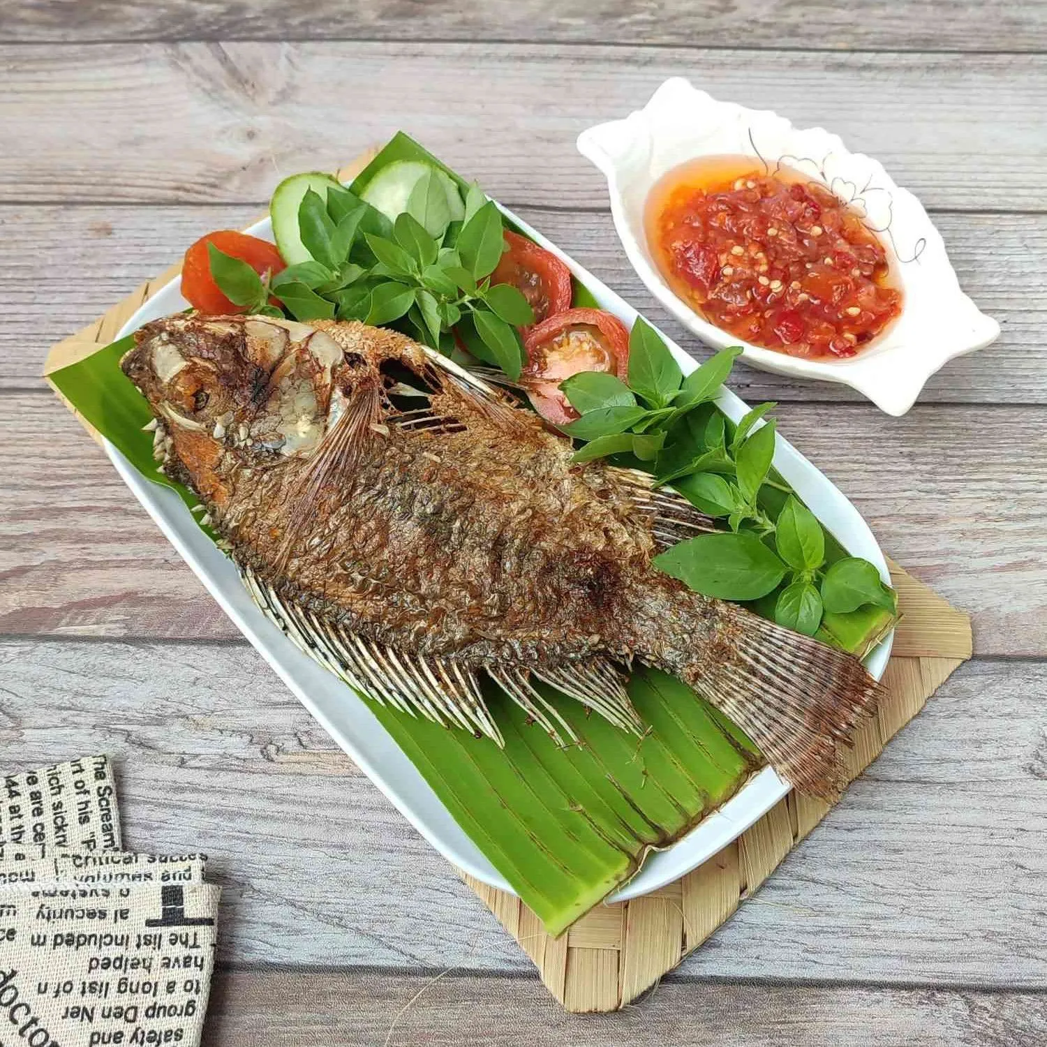 Ikan Mujaer Goreng Sambel Pecak