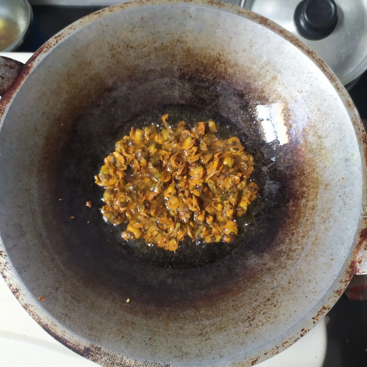 Step 2 Sambal Terong dan Kerang Dara