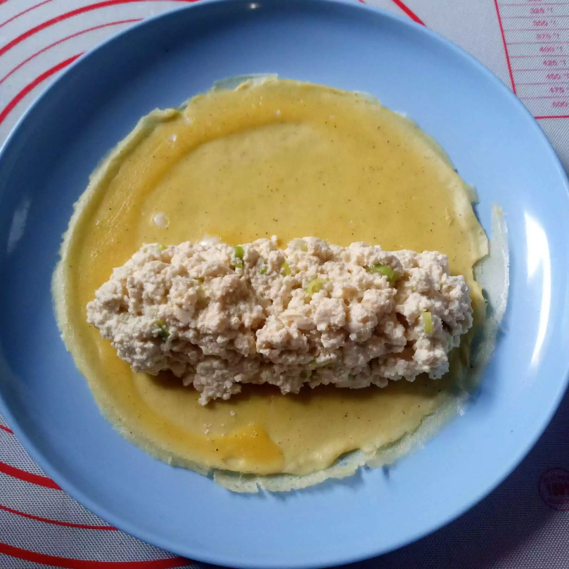 Step 4 Egg Tofu Roll